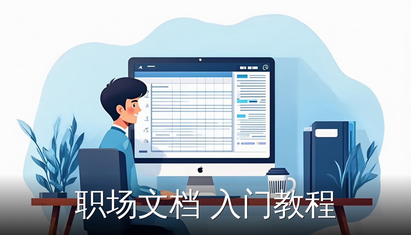 职场文档入门教程：新人使用电脑处理Excel和Word文档