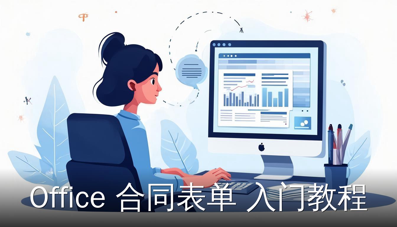 Office合同表单入门教程：使用Excel和Word搭建合同表单数据区域